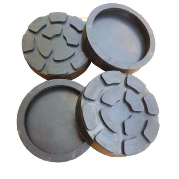 4X Rubber Pads 130mm for 110mm Lifting Bridge, Compatible with Repair Tools