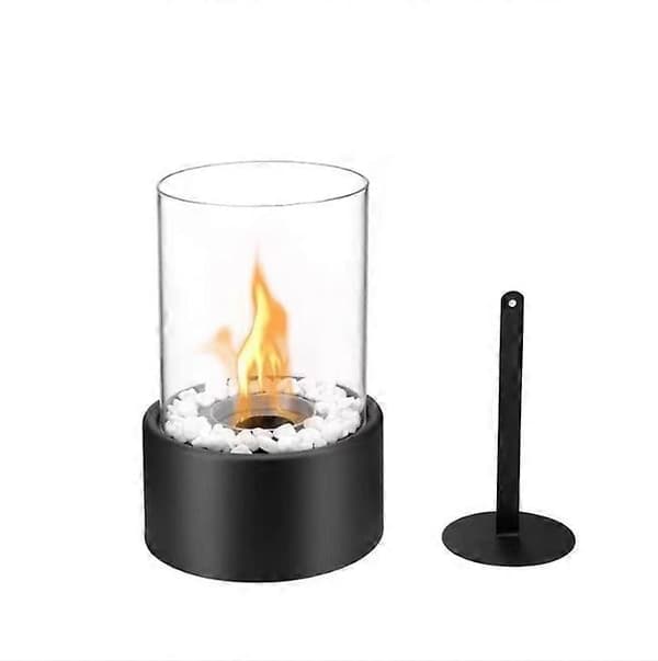 Bioethanol Bordpejs Bio Ethanol Bord Ild Rund Kobber Sort