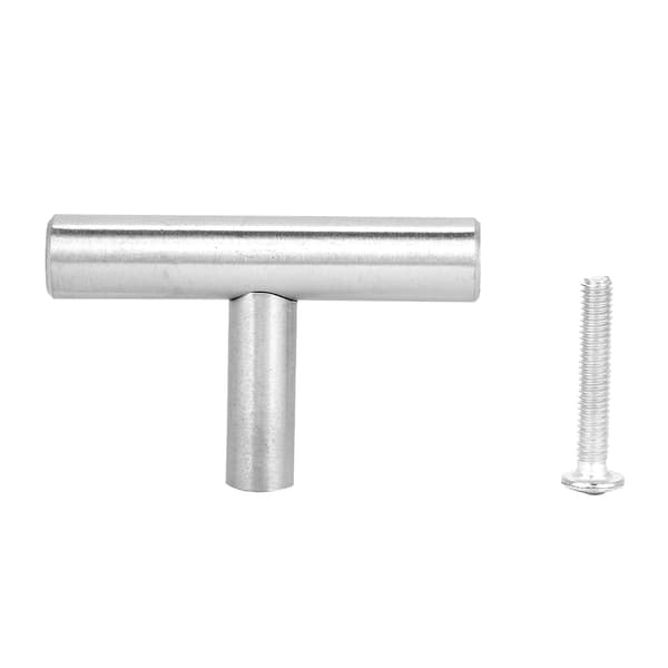 Stainless Steel T Bar Cabinet Pull Handles Knobs Kitchen Door Handles for Furniture (50mm)