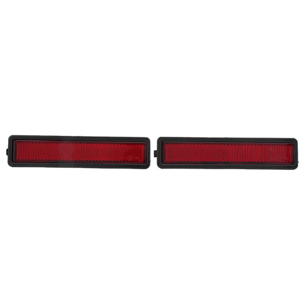2 stk. front sidemarkeringslys linsedeksel 63141377849 erstatning for E30 E32 E34 318i 325i 525i 735i rød