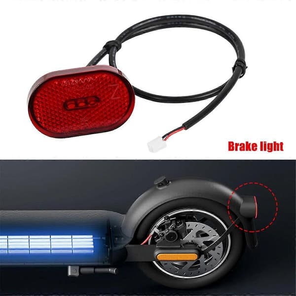 Tail Light for Mi4, Mi4 Llite Electric Scooter Rear Brake Light Warning Tail Light Fittings Accessories