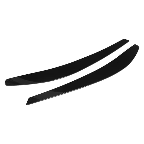 Forlygte øjenbrynstrimler blank sort 1036024 erstatning for Holden VF Commodore SS SSV SV6