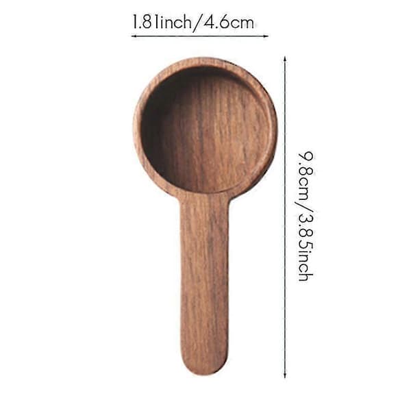Wooden Measuring Spoon Set Kitchen Measuring Spoons Tea Coffee Scoop Sugar Spice Measuring Spoon
