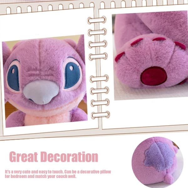 30 cm Stitch plysjdukke lilla