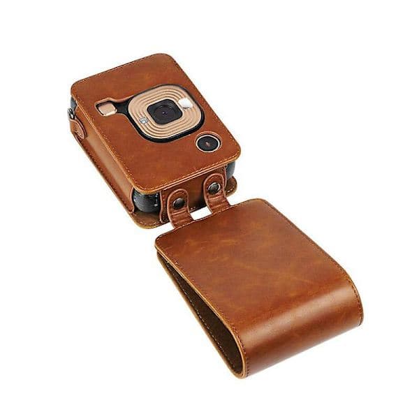 Mini Liplay Hybrid Instant Camera - Premium Protective Travel Camera Case with Lid Straps
