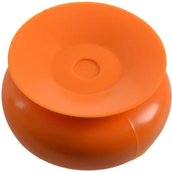 7 cm vattentät köksbadrumsduschklocka sugkopp vägg sugkopp orange
