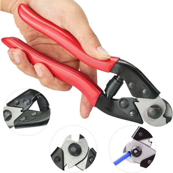 Bike Cable Cutter 190mm Chrome Vanadium Steel Bicycle Cable Cutter