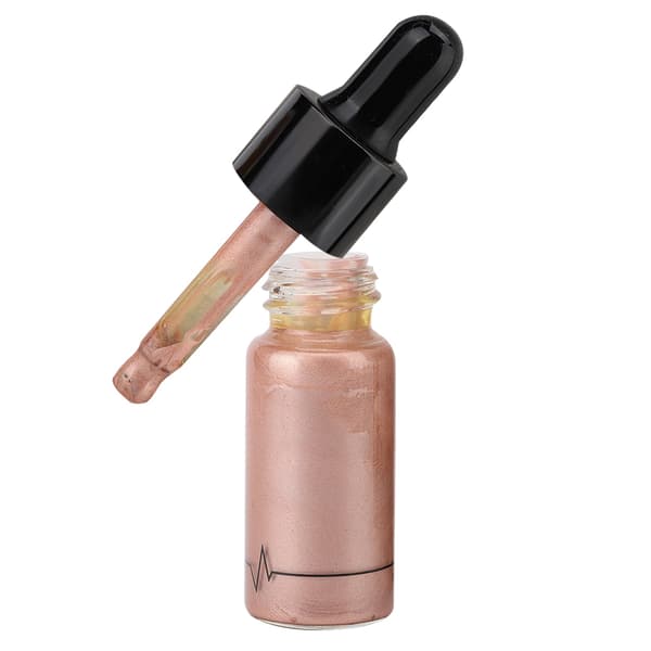 Cremet Glansfuld Flydende Highlighter Ansigt- Læbe Lysende Illuminerende Konturmakeup 03#