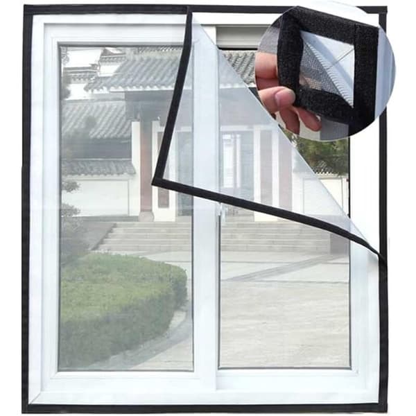Cat net, self-adhesive mosquito net for windows, adjustable net for insects, transparent net for cats, mosquito net, mosquito net130150c
