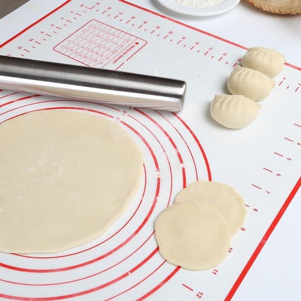 Silikonmatte bakematte silikondeigmatte gjenbrukbar non-stick sklisikker