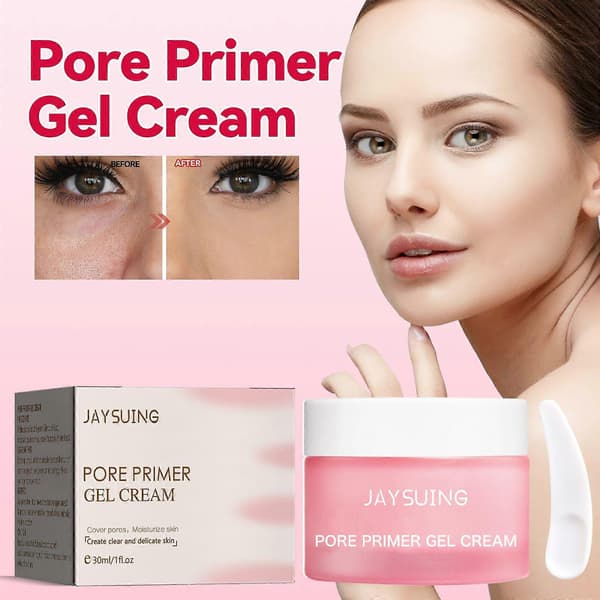 Jaysuing Ansiktsprimer Strammer Porer Glatter Hud Concealer Hudkrem