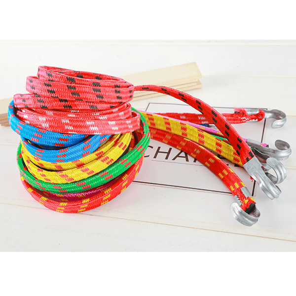 5 Bungee-snore Bagagevogn Surringsreb Dobbeltkrogstrop Elastisk Motorcykel Last Bugseringsreb 1,4m