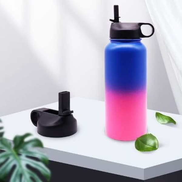 Sugrørslokk for Hydro Flask bredmunnet flaske, med børster KLB