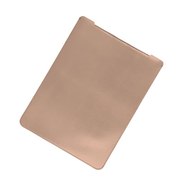 Mikrofiber laptop sleeve til MacBook Pro, Rose Gold