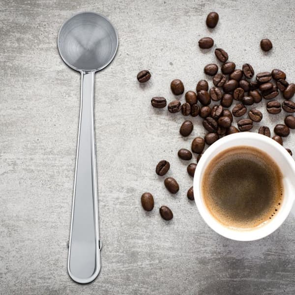 Multifunktionel kaffeske i rustfrit stål med skovl KLB
