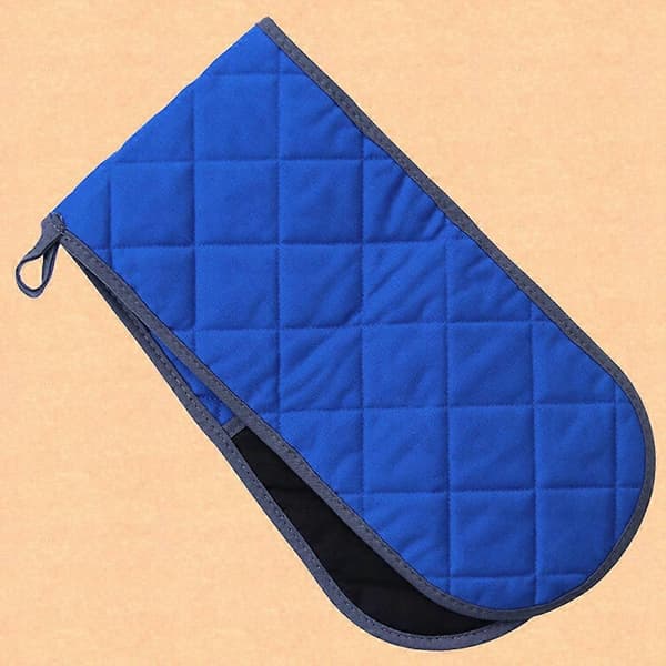 Double-Sided Heat-Resistant Cotton Padded Oven Mitt Kitchen Baking Tool