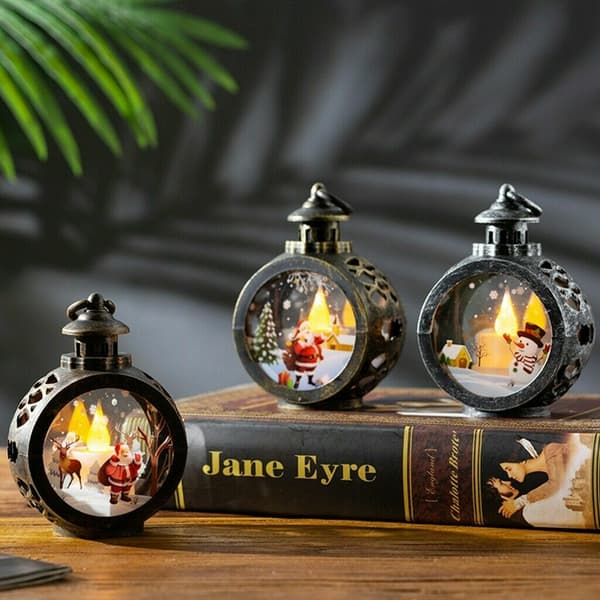 Julemand Snemand Vindlampe Julepynt til Hjemmet