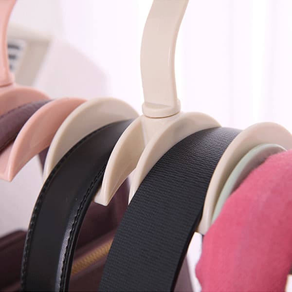 Rotatable Wardrobe Hanger Swivel Storage Hanger Closet Coat Rack Bag Hook