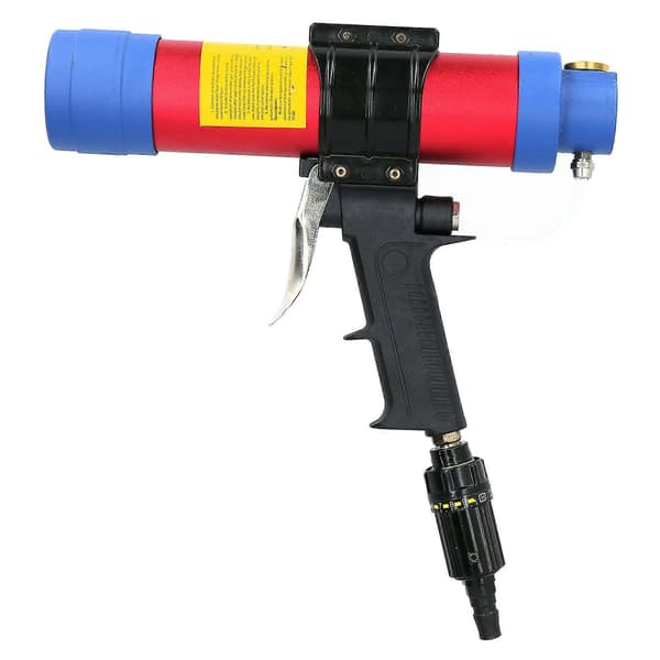 Pneumatisk glaslimpistol, lige justerbar aluminium Q3-310ML