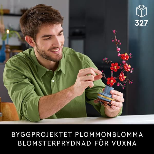 Pynt af blommer, puslesæt til voksne i planteserien, et afslappende puslesæt til blomsterelskere