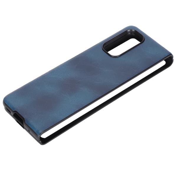 Mobiltelefon Läderfodral AntiScratch Telefonskal för Xiaomi Mix Fold Skydd (Blå)