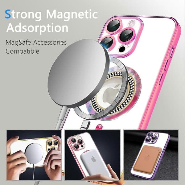 Magnetic Ultra-Thin Shockproof and Scratch-Resistant Protective Case for iPhone 16 Pro Max