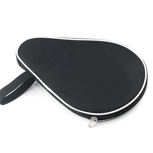 Racketväska med bollförvaringsficka, bordtennisracketfodral, vattentätt inre foder