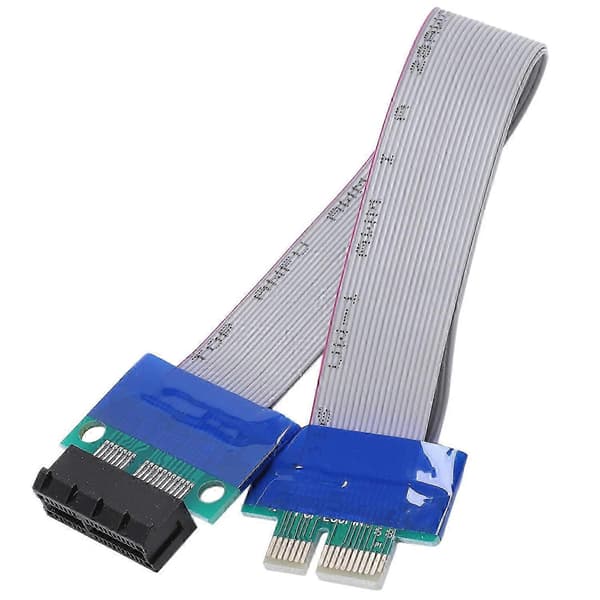 PCI-Express PCI-E 1X Riser Card Fleksibel Skjøtekabel for PC