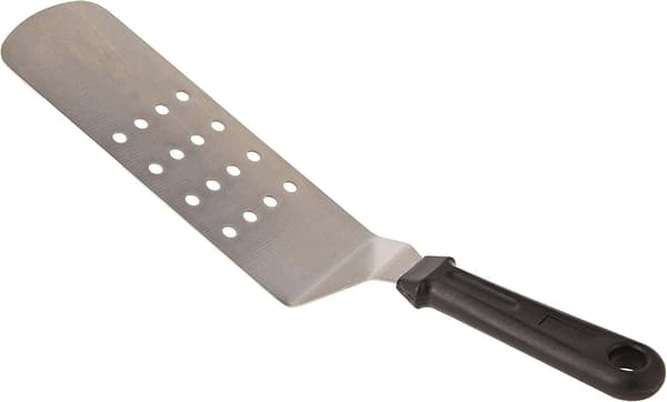 60421 Perforert spatel i rustfritt stål 7,5 x 21,5 cm