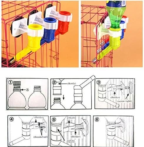 Hanging Water Dispenser for Dogs with Anti-Drip Head