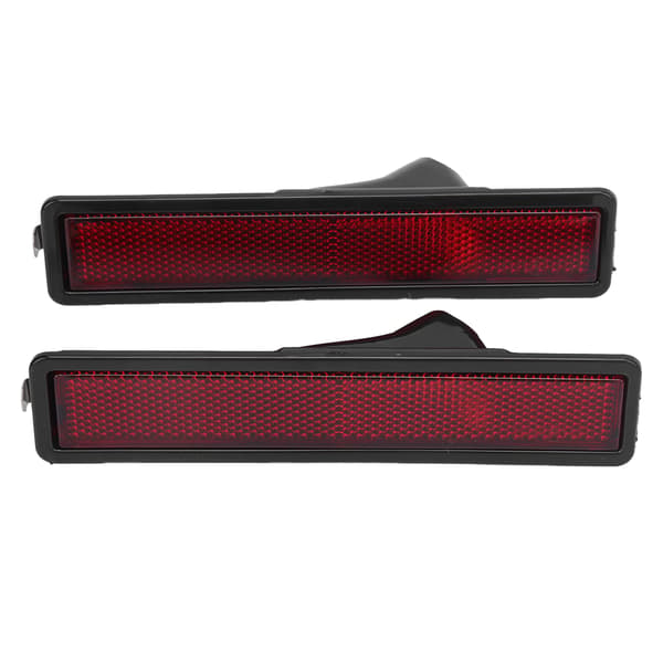 2pcs Front Side Marker Light Lens Cover 63141377849 Replacement for E30 E32 E34 318i 325i 525i 735i Red