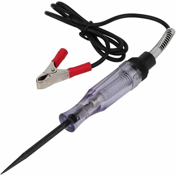 6-24V DC Car Circuit Test Pen with Indicator Light and 95cm Cable for Personal or Commercial Use