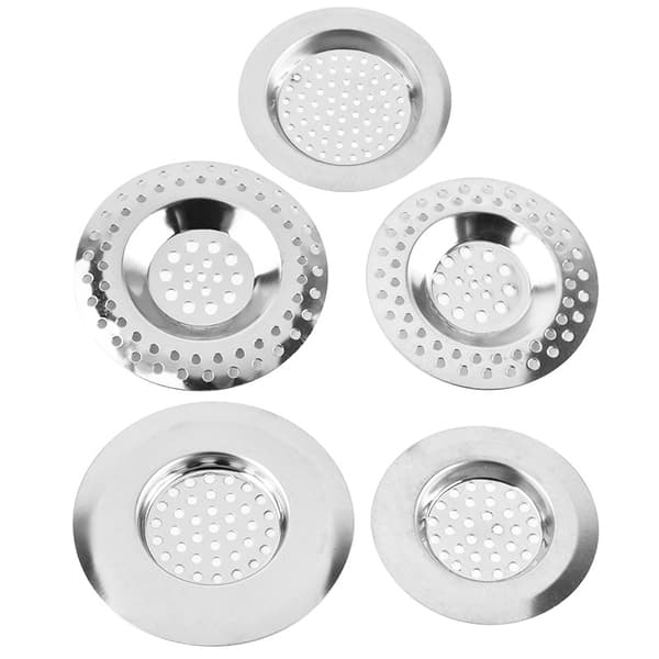 Sett med fire deler (ca. 7,5 * 7,5 * 0,5 cm) for alle avløp, Ki