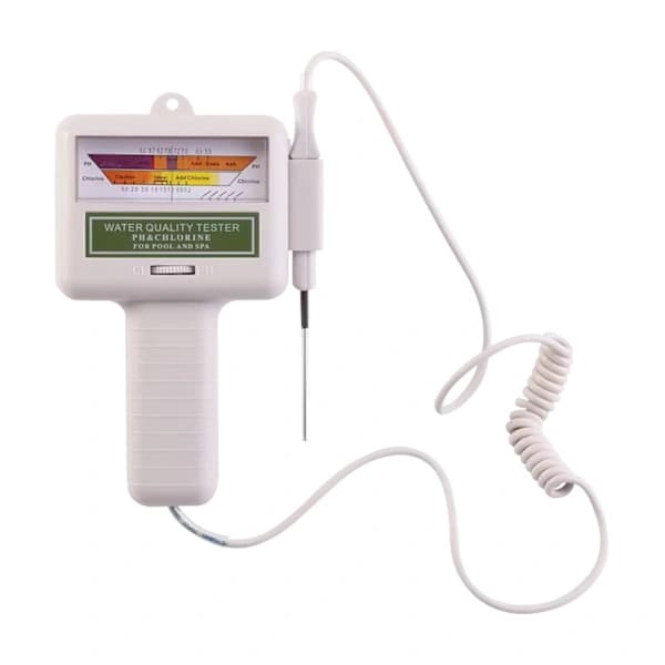 Water Quality Analyzer, Chlorine and pH Tester, Suitable for Electronic Pools and Other Water Quality Analyzers.