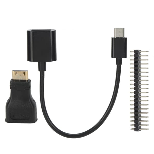 Mini HD-HD-sovitin Micro USB-USB-naarasvirtajohto 40P Raspberry Pi Zero Pin Kitille