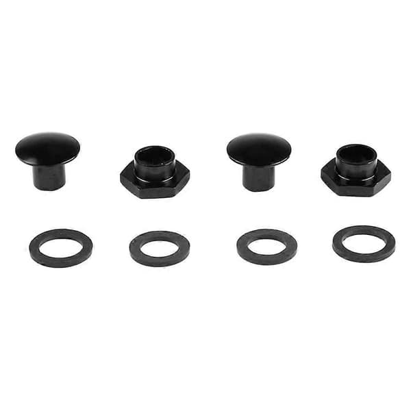 Complete Rear Window Support Rod Set for Honda Civic 92-95 EG Black Black