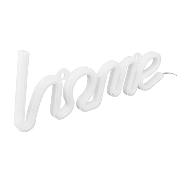 HOME-neonvalo, värikäs seinäkoriste, LED-neonvalo, USB tai KLB