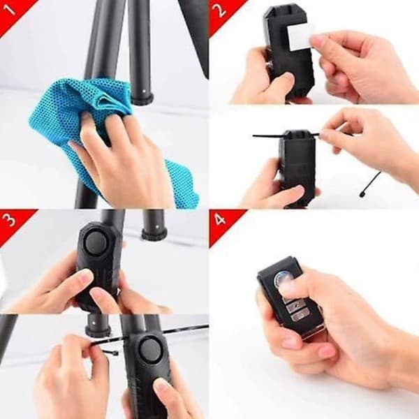 Wireless Anti-Theft Alarm for Bicycle Motorcycle Mobility Scooter