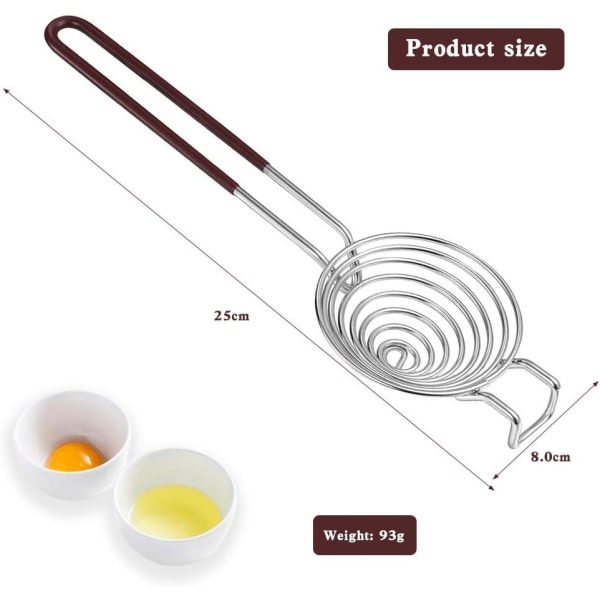 1 st äggvita och gula separator - äggvita extraktor - 304