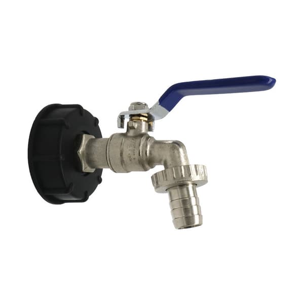 IBC Tank Dræningsadapter S60x6 Ventilhane 3/4'' IBC Tank Hane Adapter Tank Adapter Vandtank Adapter Kugleventil