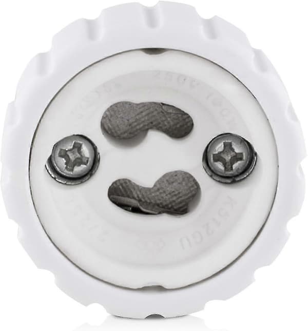 4x fatningsadapter - E14 til GU10 fatningskonverter - Bajonetbase lampeholderadapter til halogen LED-pære db