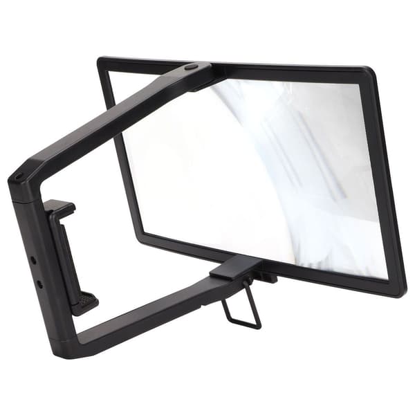 12 tommer telefon skærmforstørrelse, foldbar 3D HD-forstørrelse KLB