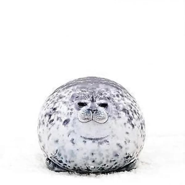 Chubby 80 cm Sel Plysjpute - Mykt Kosedyr