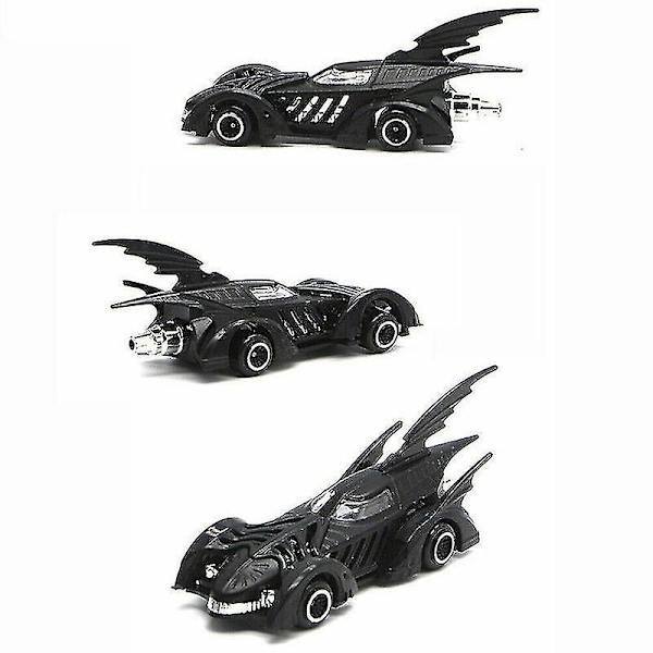 Sæt med 6 Batmobile legetøjsbiler i metal null ingen