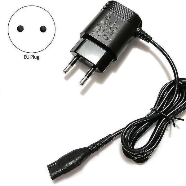 Velegnet til barbermaskine, A00390 oplader strømkabeladapter EU-stik
