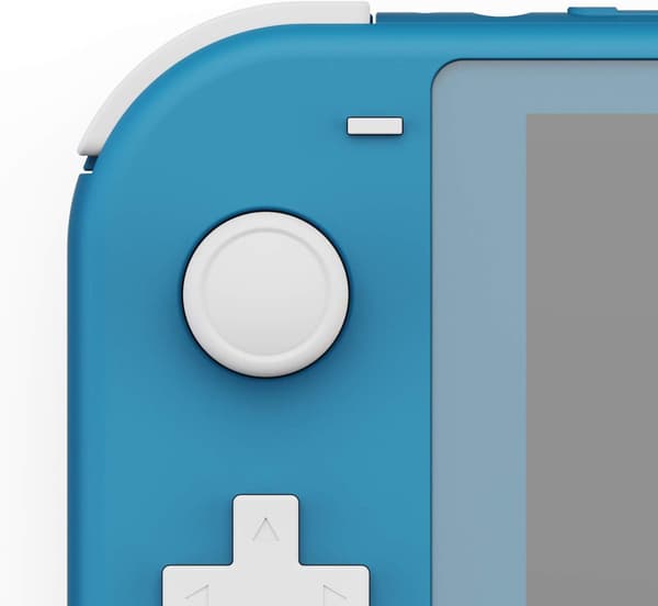 Hvit - Erstatningsjoystick-hetter for Nintendo Switch og Switch OLED (Reservedeler)