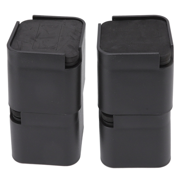 4 Sets Rubber Bed Risers Multifunctional Safe Expansion Space Furniture Risers for Tables, Chairs, Sofas, and Cabinets