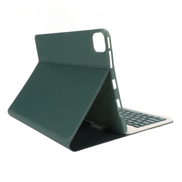 For IOS Tablet Pro Keyboard Magnetic Detachable Auto Sleep Pen Holder Support Wireless Keyboard with Case Mouse Green