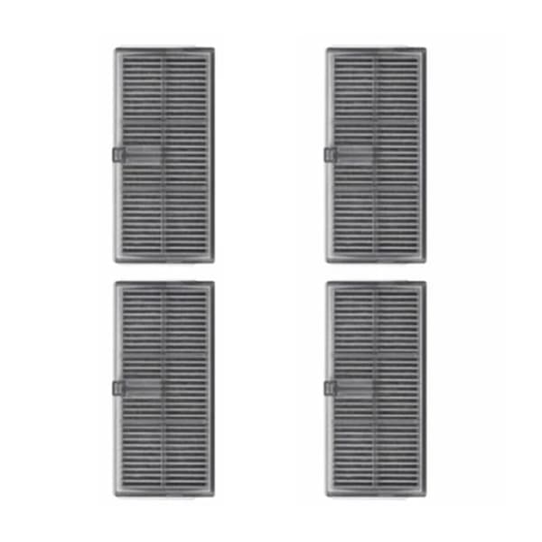 4 vaskbare filtre for Bot X30Pro Ultra Plus robotstøvsuger, HEPA, reservedeler