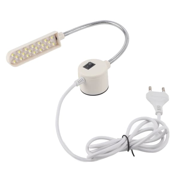 Sewing Machine LED Lamp 20 LED Energy Saving Gooseneck Work Light EU AC 110‑250V 0.2 0.2